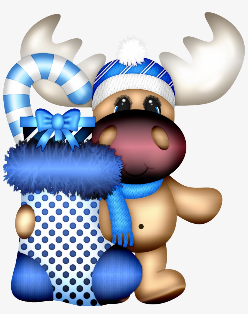 C Christmas Moose, Christmas Artwork, Christmas Wallpaper, - Christmas