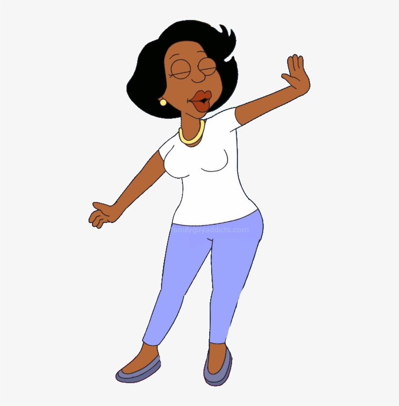 Donna Brown Family Guy - Happy Saturday African American, transparent png download