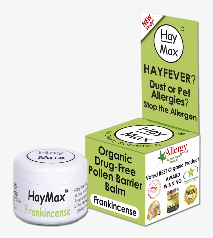 Haymax Hayfever Frankincense - Haymax Pure Organic Drug Free Pollen Barrier, transparent png download