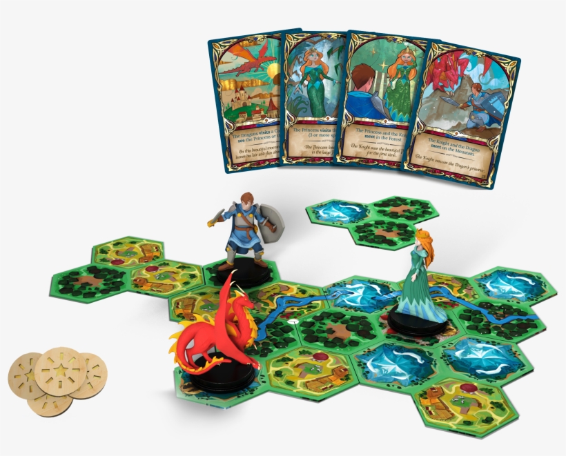 Fairy Tile Contents - Fairy Tile Boardgame, transparent png download