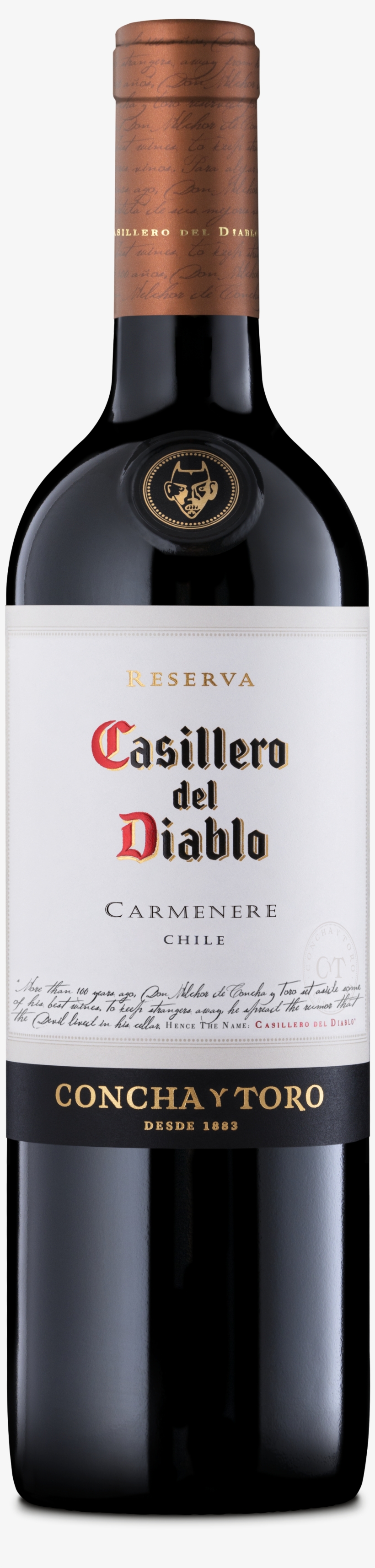 Casillero Del Diablo Carmenere, transparent png download
