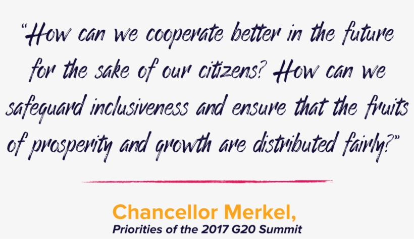 In Her Foreword To Priorities Of The 2017 G20 Summit, - Address Space, transparent png download