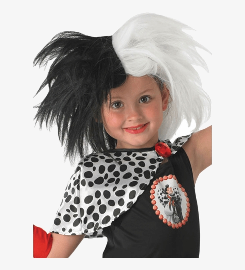 Children 101 Dalmatians Cruella Wig, transparent png download