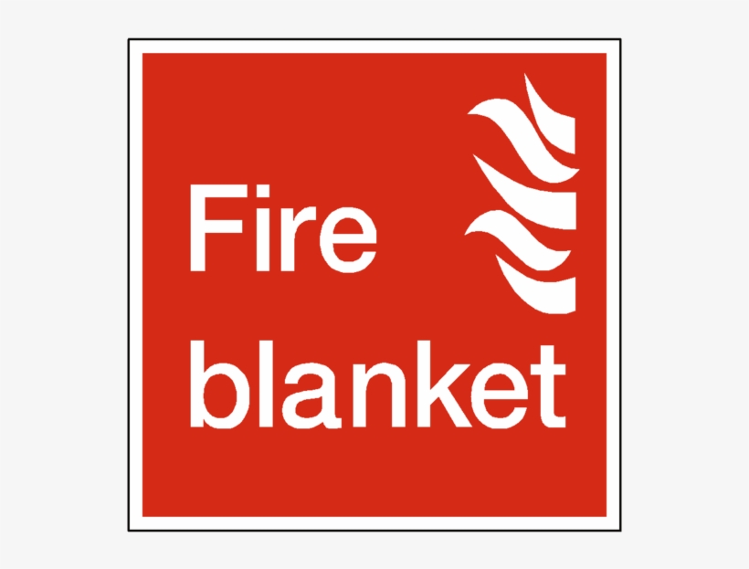 Download Fire Blanket Safety Label Fire Blanket And Fire Extinguisher