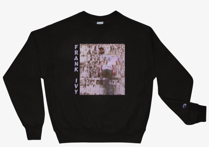 Black Champion Crewneck - Crew Neck, transparent png download