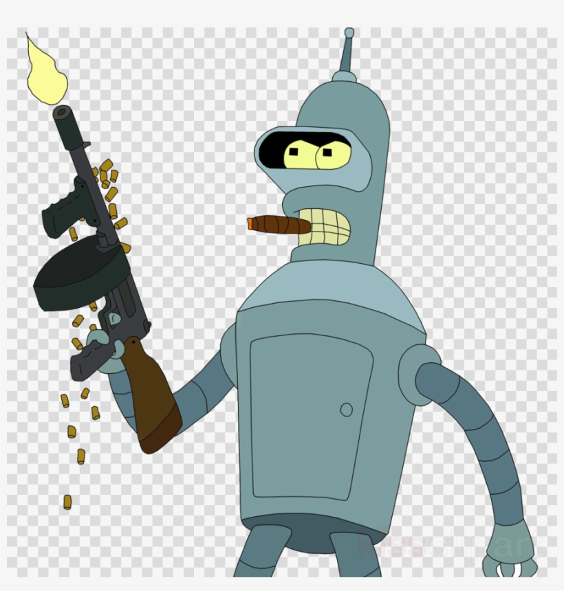 Futurama Bender Png Clipart Bender Leela Philip J - Futurama Bender Png, transparent png download