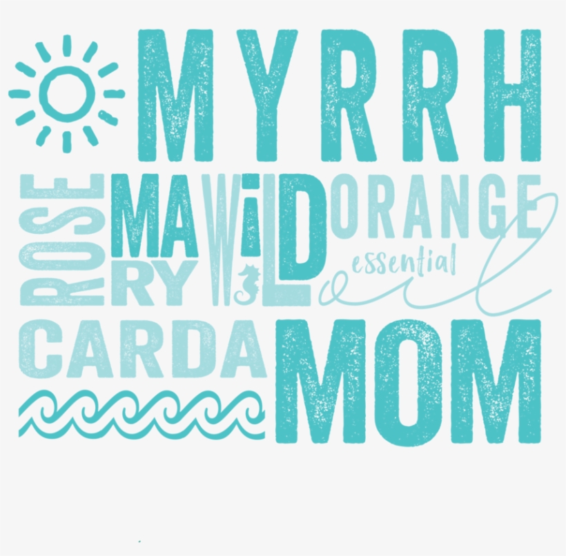 Myrrh Maid Mom - Framed Canvas Art - Love More On White, transparent png download
