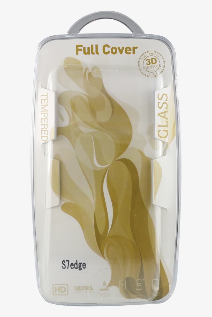 Tempered Glass Economy Clear- Samsung S7 Edge - Headphones, transparent png download