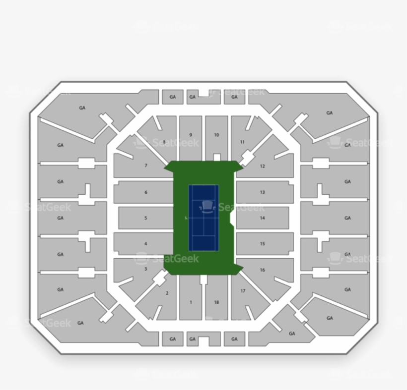 Louis Armstrong Stadium, transparent png download