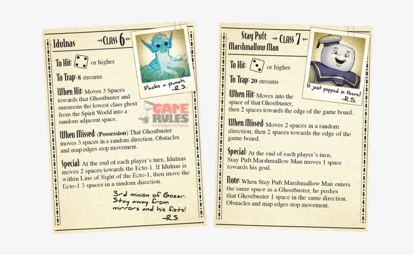 Ghostbusters - The Board Game, transparent png download