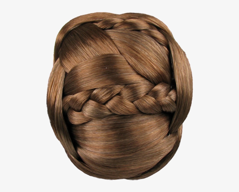 Jessica Simpson Hairdo Braided Chignon Clip In Bun - Bun, transparent png download