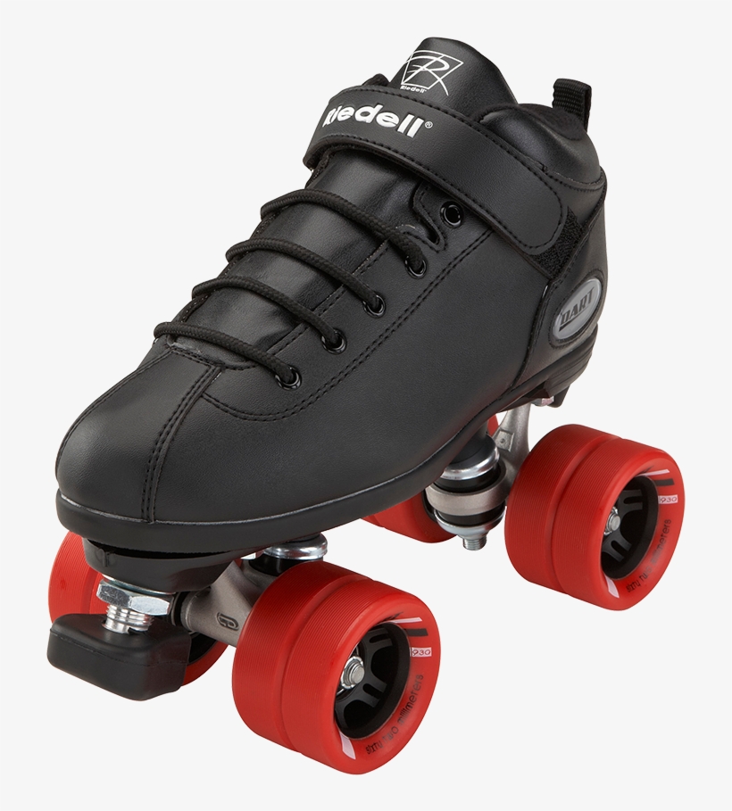 Riedell Dart Roller Skate Set - Riedell Dart Black Roller Skates, transparent png download