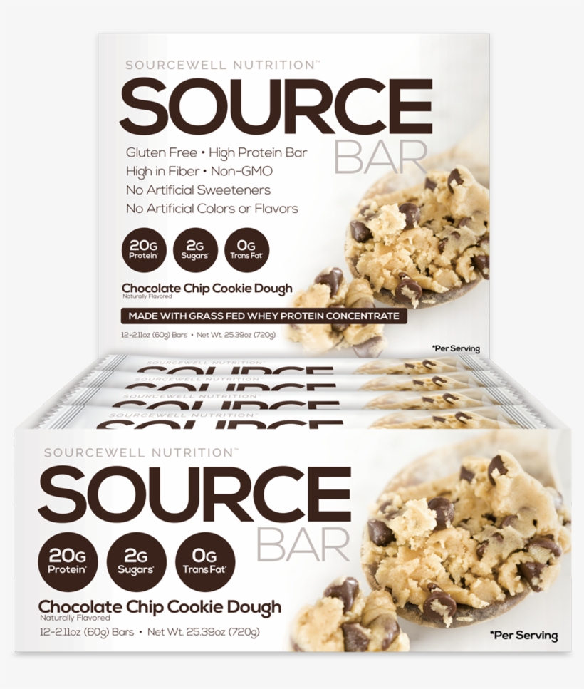 Source Bar Naturally Sweetened Sourcewell Nutrition - Whey Protein Isolate, transparent png download
