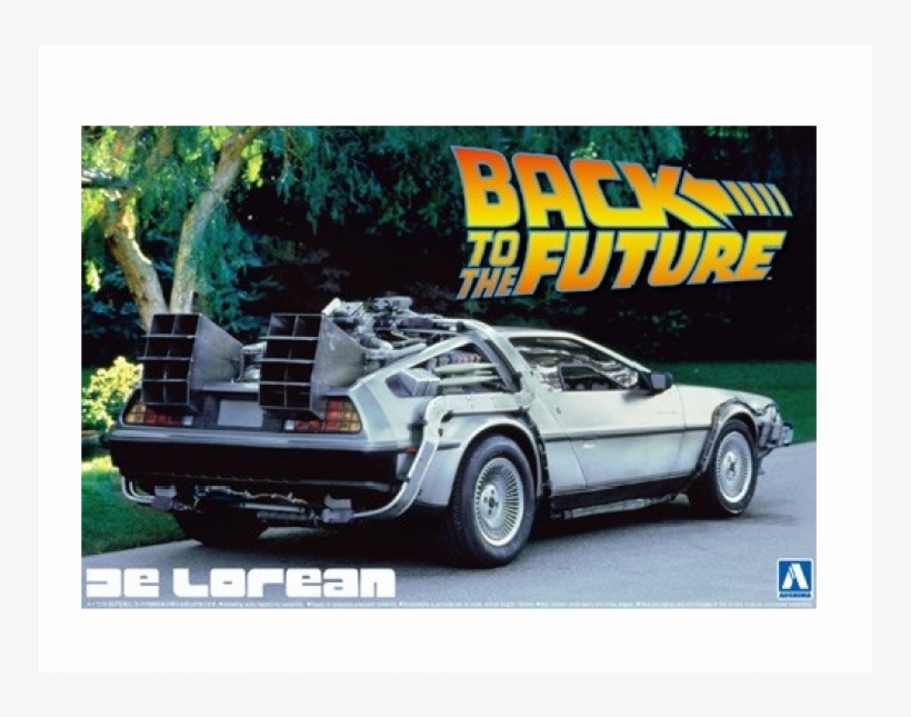 Aoshima Back To The Future 1 24 Scale Model, transparent png download