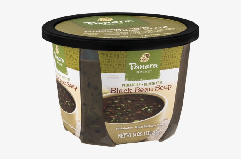 Panera Bread Black Bean Soup Review, transparent png download
