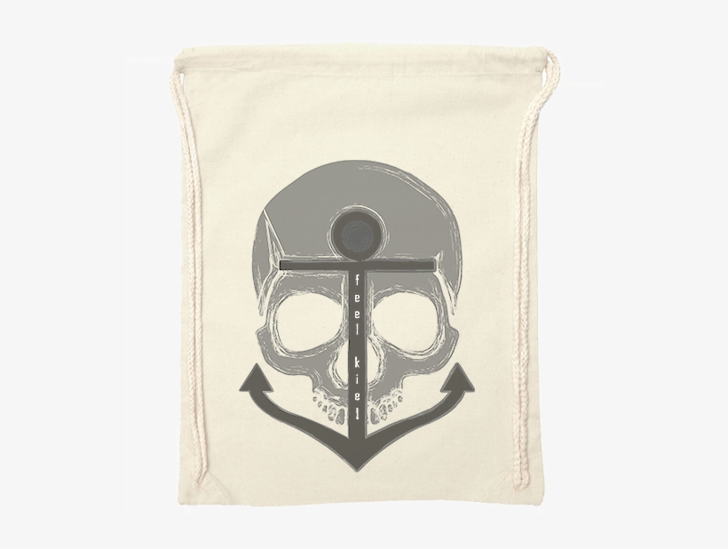 Turnbeutel Totenkopf - Emblem, transparent png download