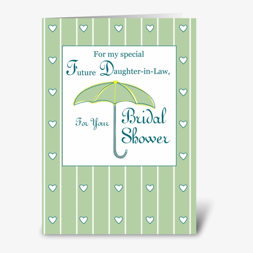 Download Future Daughter In Law Bridal Shower Greeting Card Future