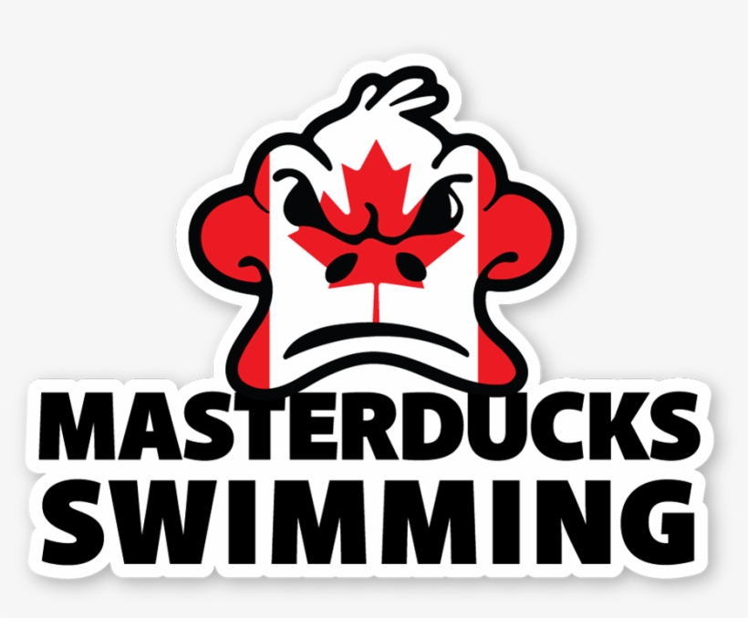 Car Decal Small - Master Ducks Swim Club, transparent png download
