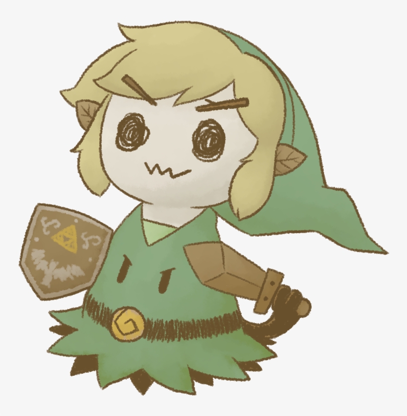 The Legend Of Zelda - Mimikyu Link, transparent png download