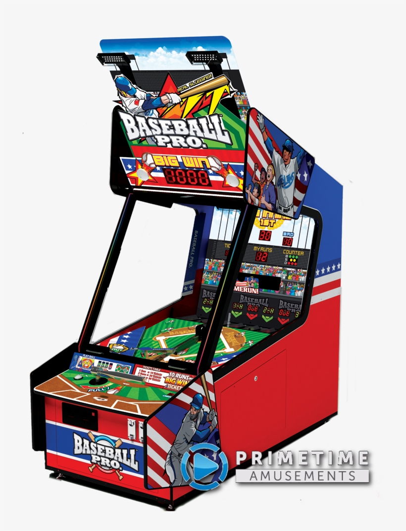 Baseball Pro Arcade Redemption Machine By Andamiro - Baseball Pro Arcade Game, transparent png download