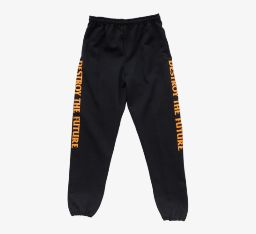 off white yellow sweatpants
