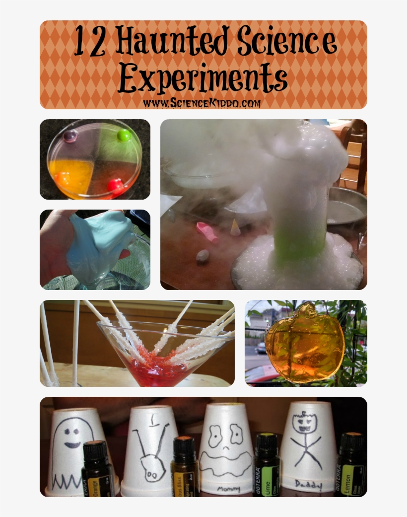 12 Haunted Science Experiments And Activities For Kids - Science, transparent png download