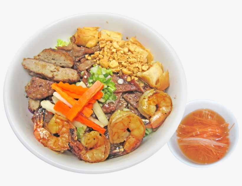Grilled Pork & Eggroll Vermicelli - Side Dish, transparent png download