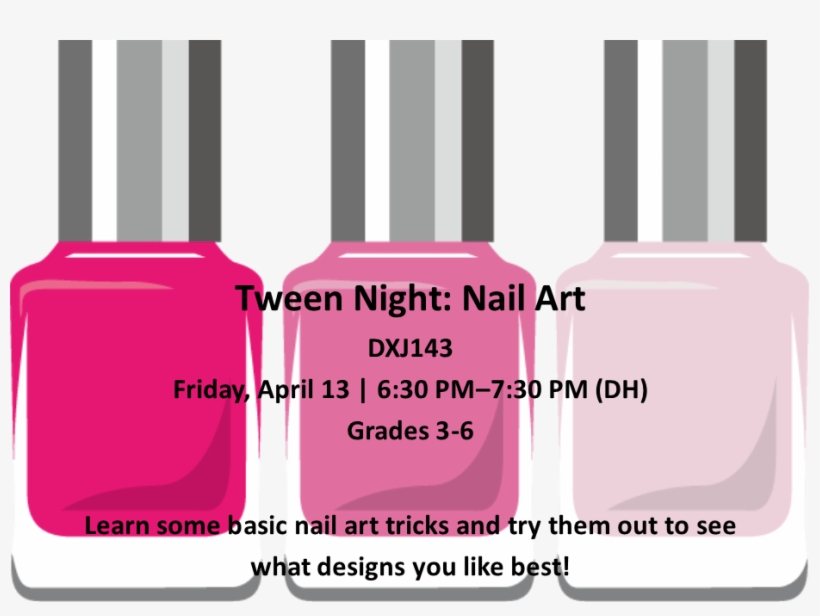 Tween Nail Art - Pedicure, transparent png download