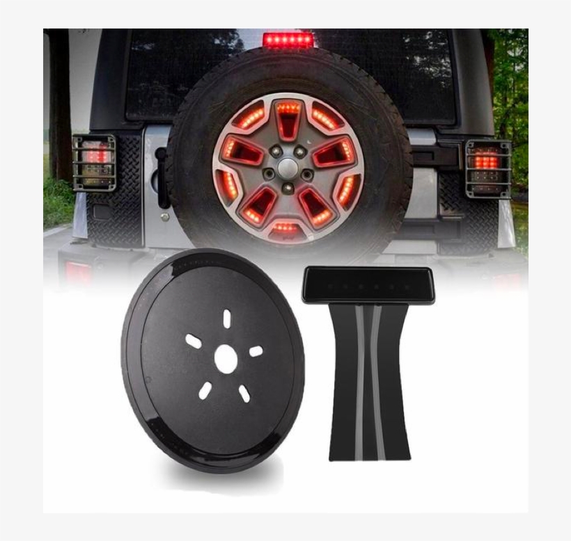 Sanyou Jeep Wrangler Led Wheel Brake Light And The - Jeep Wrangler, transparent png download