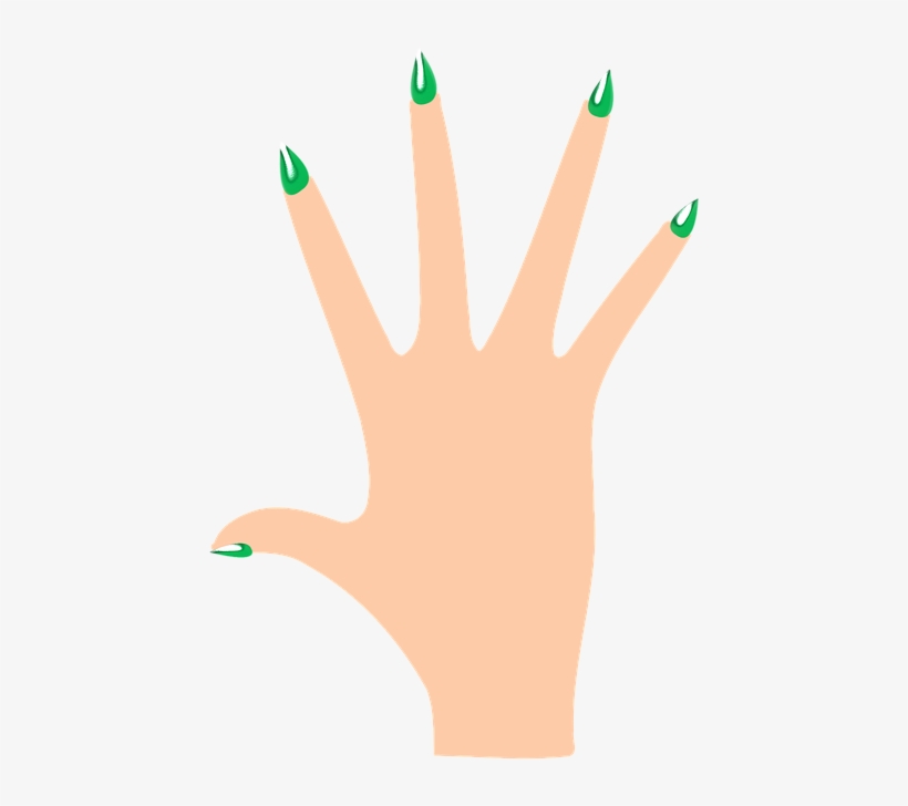 Nails Png - เล็บ การ์ตูน Png, transparent png download