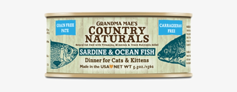 Country Naturals Gf Sardine & Ocean Fish Cat - Pet Food Experts 46000185 5.5, transparent png download