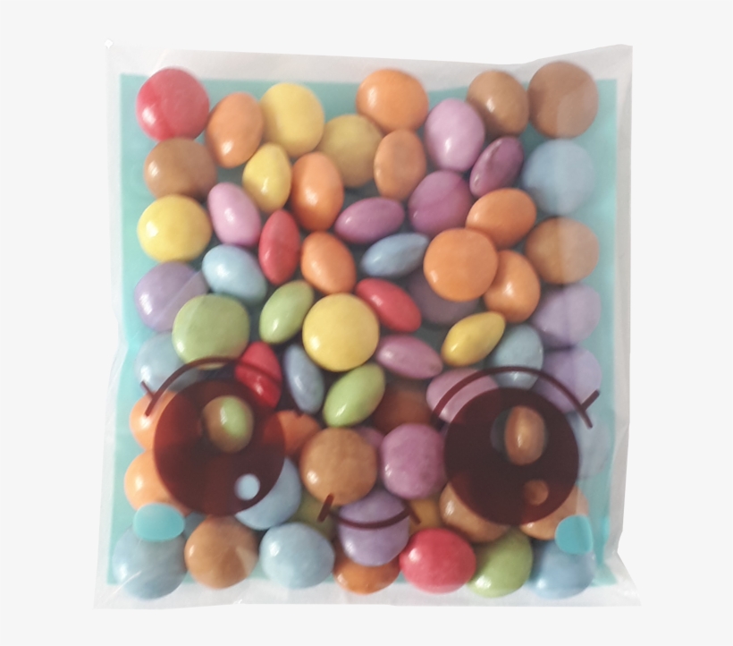 Crazy Eyes Blauw Smarties - Candy, transparent png download