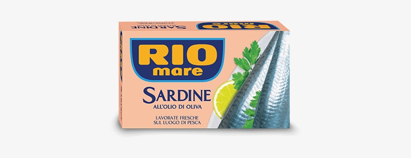 Sardines - Rio Mare Sardines In Olive Oil - 120g, transparent png download