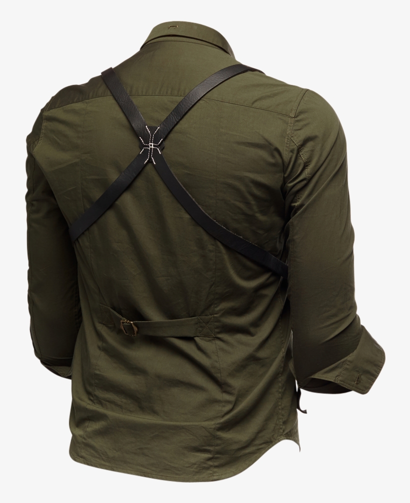 Leather Holster Suspenders - Suspenders, transparent png download