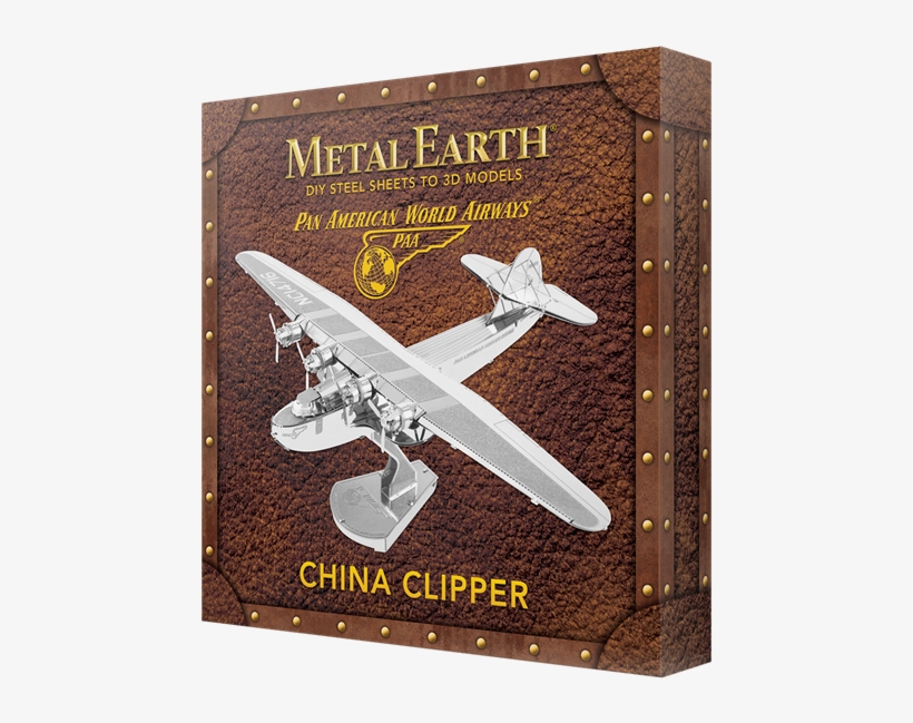 Picture Of Pan Am China Clipper - Metal Earth Pan Am China Clipper Model, transparent png download