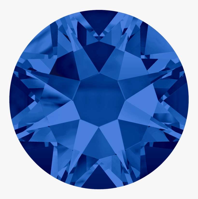 Capri Blue Swarovski Flatback & Hotfix Rhinestones, transparent png download