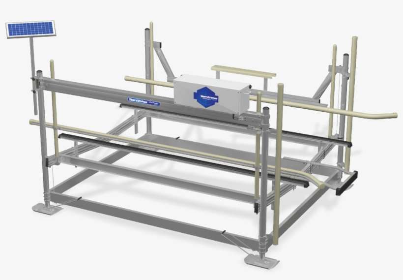 In Addition, The Solar-powered, Dc Operating System - Shorestation Hydraulic Lift, transparent png download