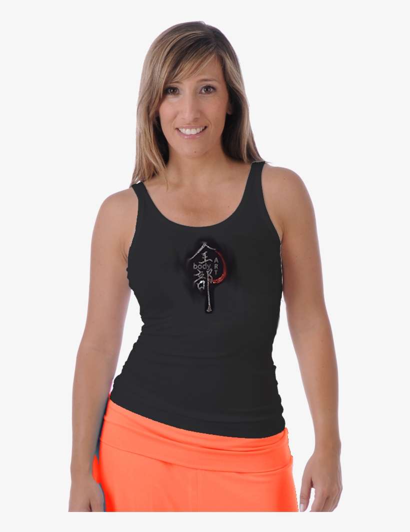 Bodyart Tank Top With Sparkling Bodyart Design♥ - Moscow, transparent png download