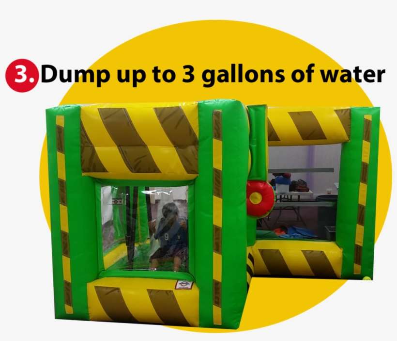 Dump'n Splash Inflatable Dunk Tank Target Game - Inflatable, transparent png download