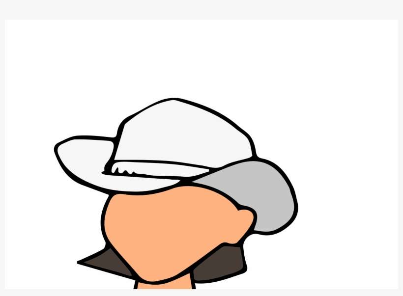 Open - Cowboy Hat, transparent png download