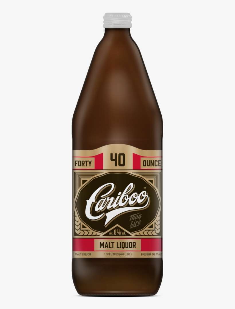 Cariboo Malt Liquor - Cariboo 40 Oz, transparent png download
