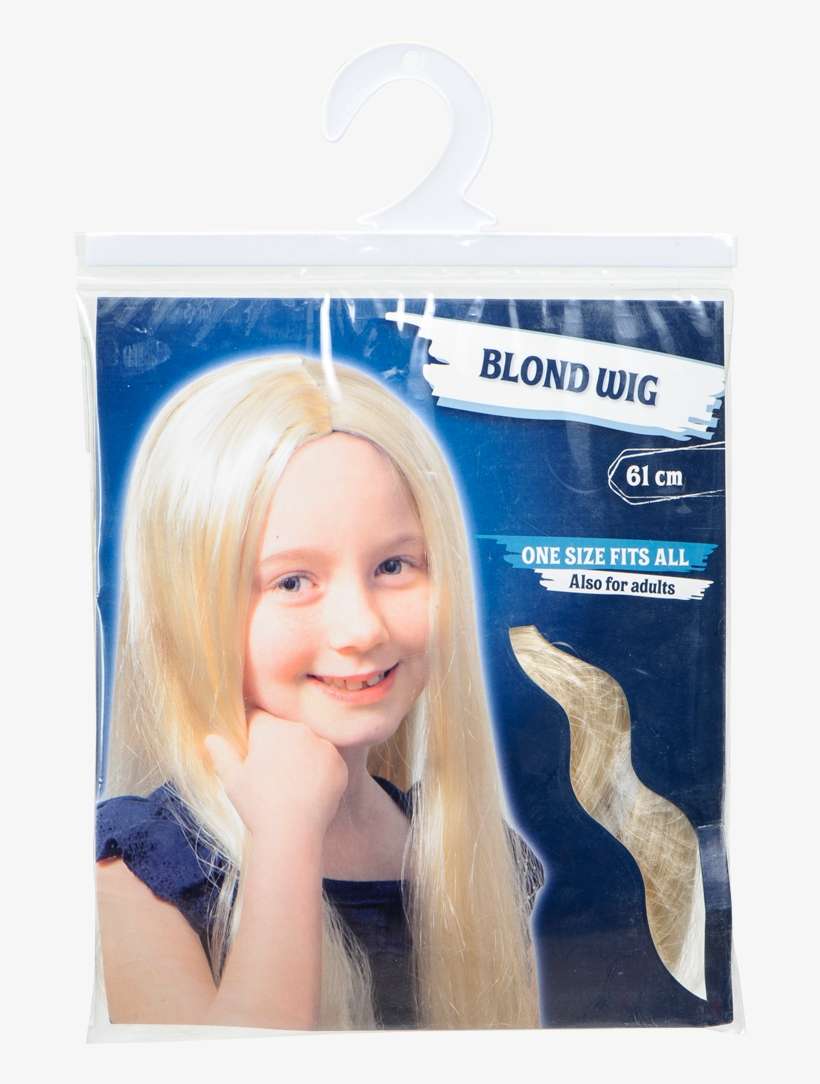 Blond Wig & - Blond Peruk, transparent png download