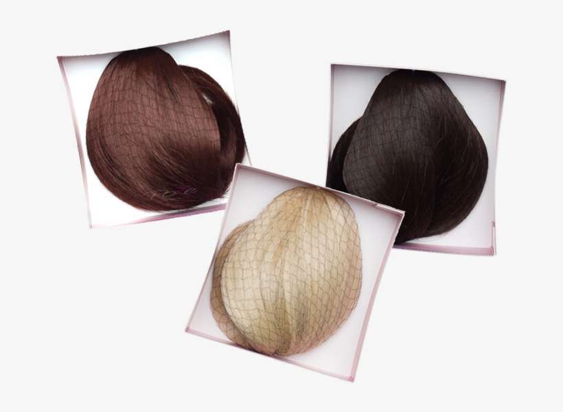 Wig Clip Fringe Banner Black And White Library - Blond, transparent png download