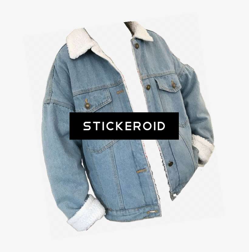 Jacket - Moon City Fleece Lined Denim Jacket M, transparent png download