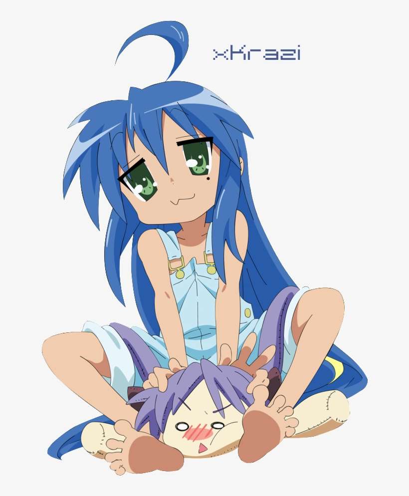 Konata Xd Anime/manga Fan And On The Comp All The Time - Lucky Star Konata, transparent png download