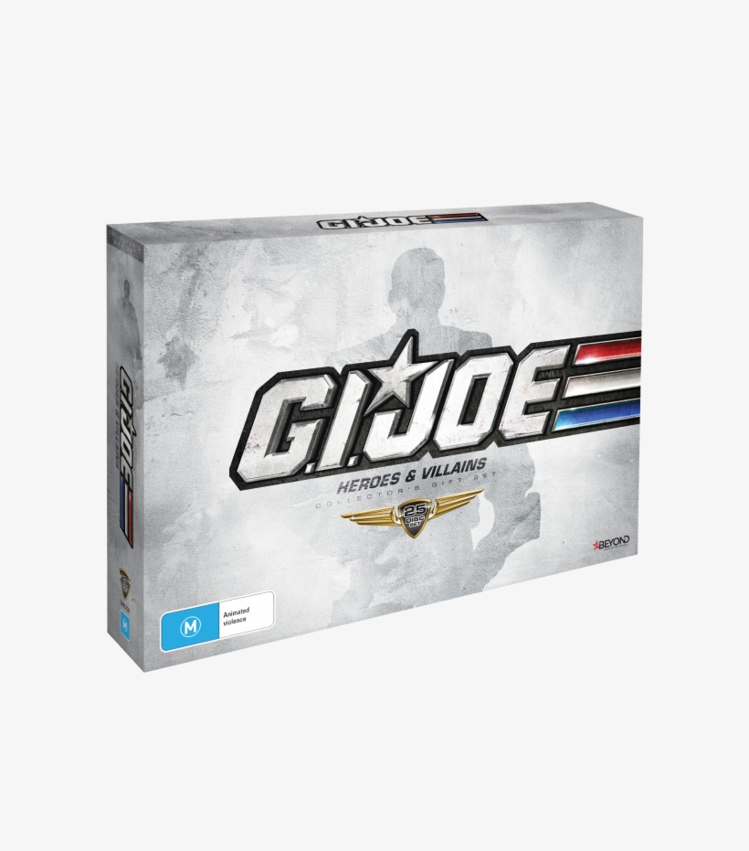 Joe Heroes & Villains Collector's Set - Dvd Box Set Gi Joe, transparent png download