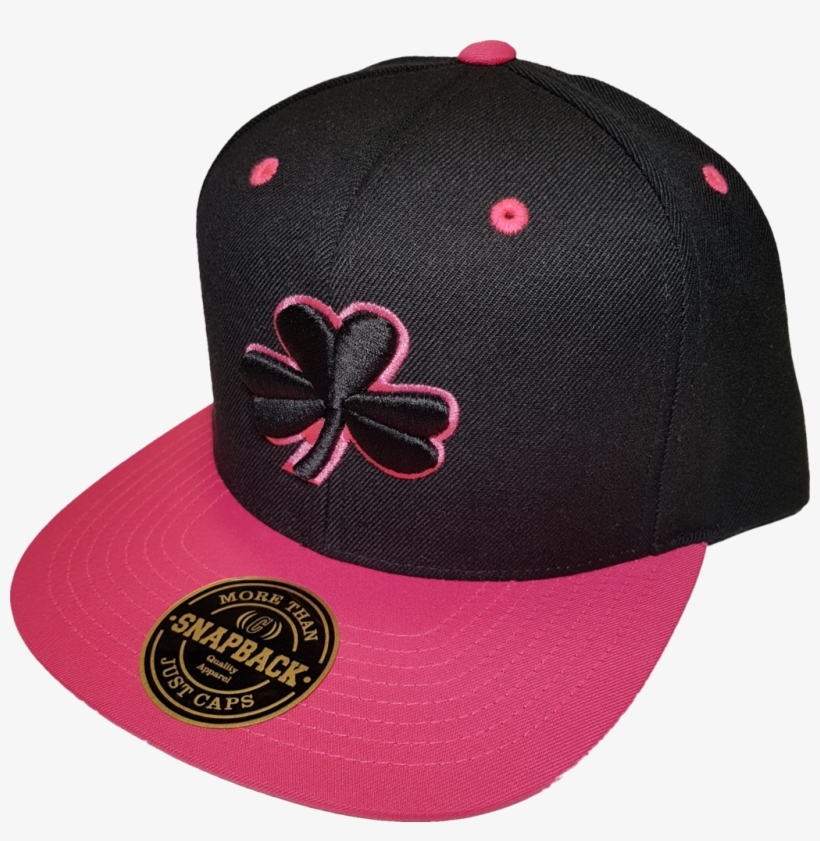Irish Clover Snapback Black And Pink - Mitchell & Ness Nostalgia Co., transparent png download