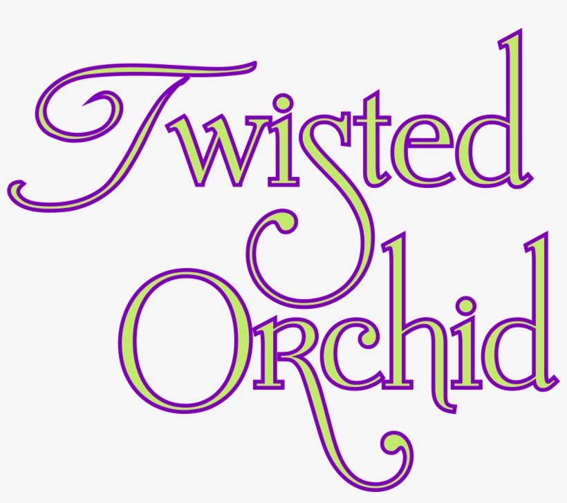 The Twisted Orchid - Calligraphy, transparent png download