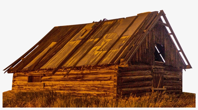 Shack Clipart Old Farm House - Old Farmhouse Png, transparent png download