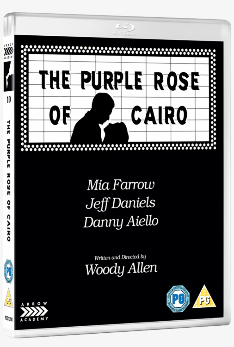 The Purple Rose Of Cairo Blu-ray - The Purple Rose Of Cairo, transparent png download